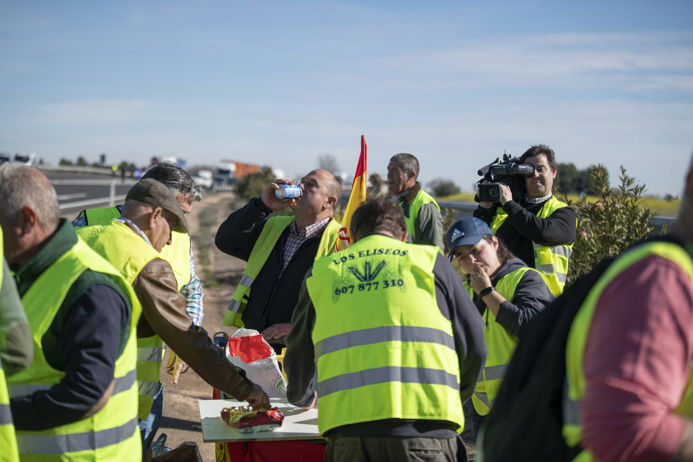 Las protestas del campo en Madrid, en imágenes