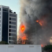 Incendio en Valencia.