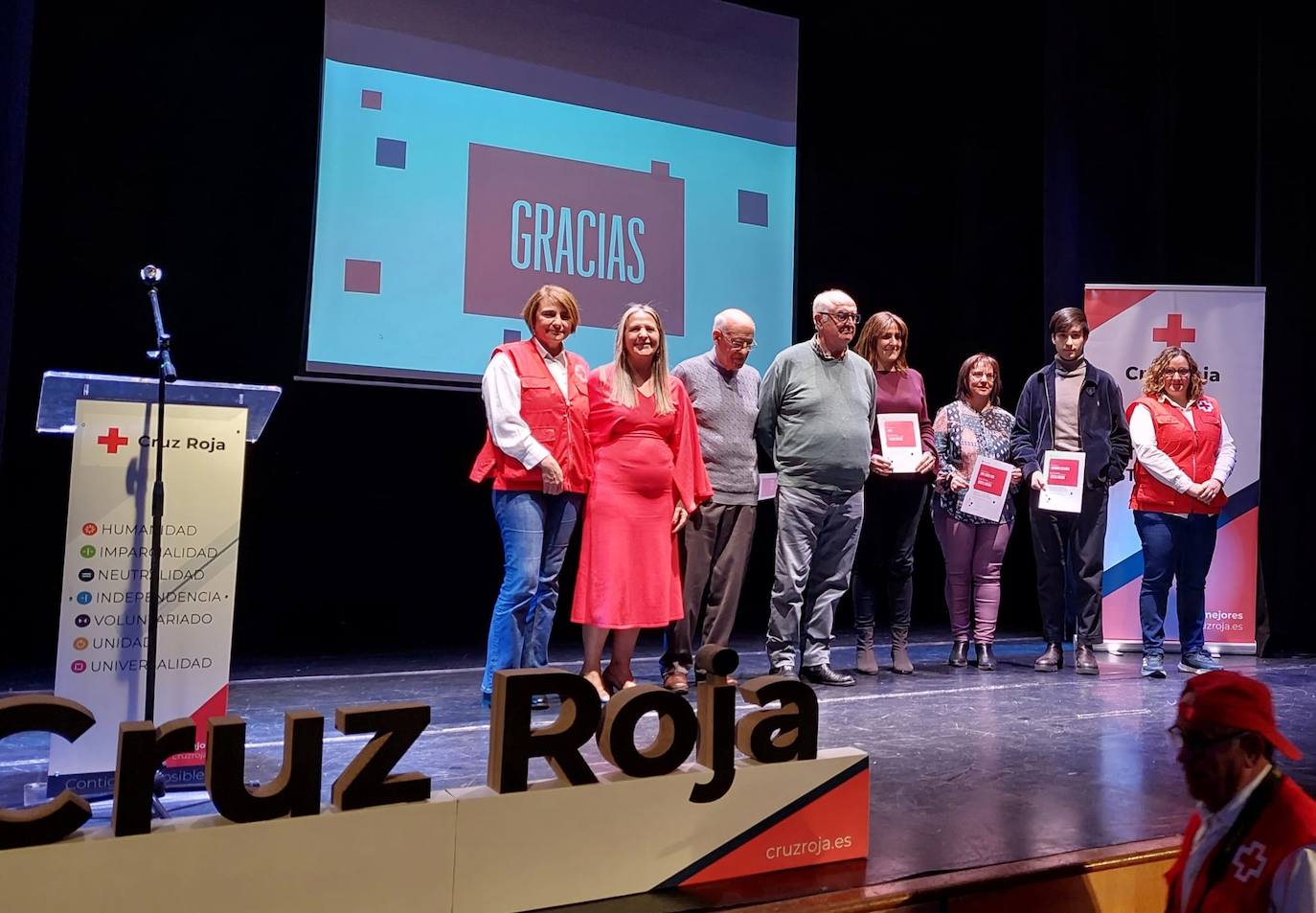 Cruz Roja en Peñaranda rinde homenaje a las personas y empresas socias