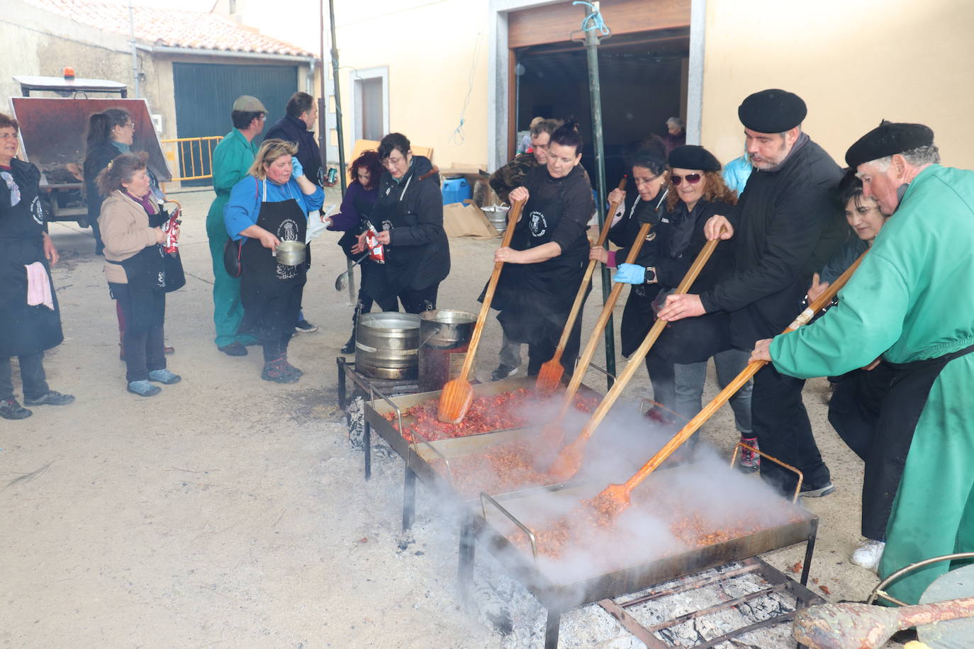 Alegría matancera en Santibáñez de Béjar