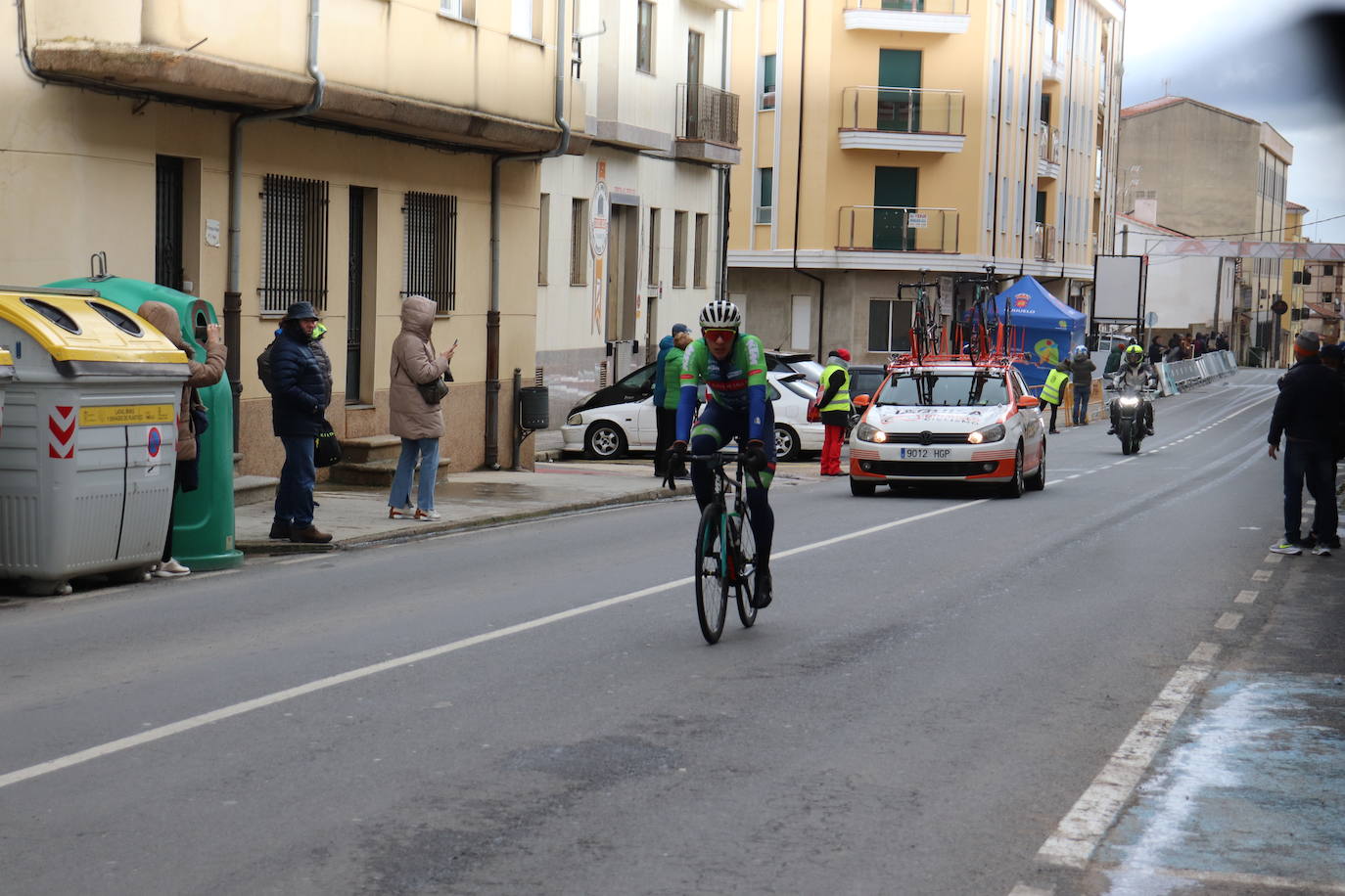 Robinson Rincón se lleva la victoria en el II Trofeo Junior de ciclismo en Guijuelo