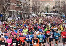 Las mejores imágenes de la Media Maratón Ciudad de Salamanca 2024