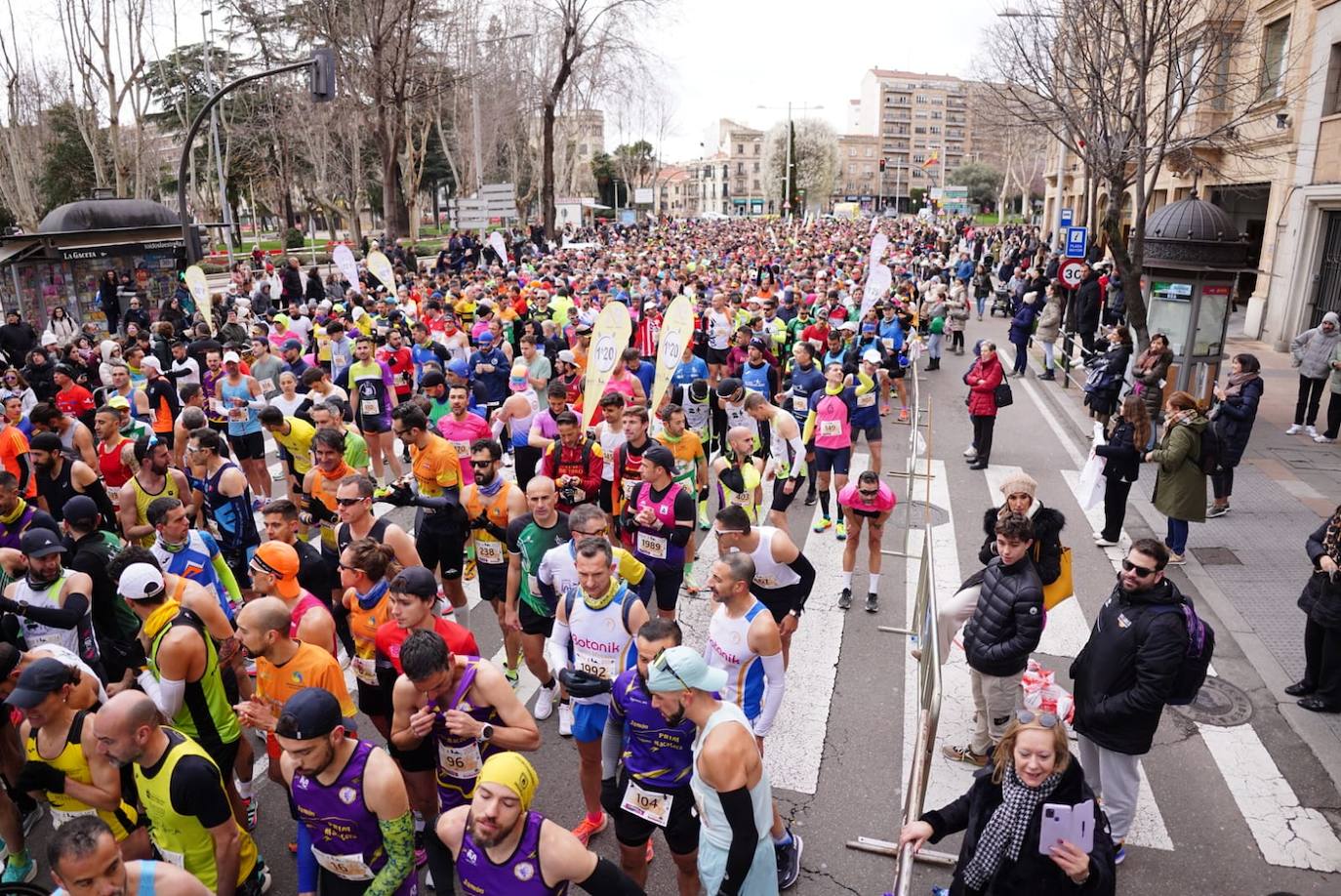 Las mejores imágenes de la Media Maratón Ciudad de Salamanca 2024