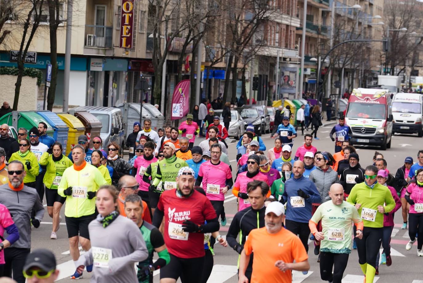 Las mejores imágenes de la Media Maratón Ciudad de Salamanca 2024