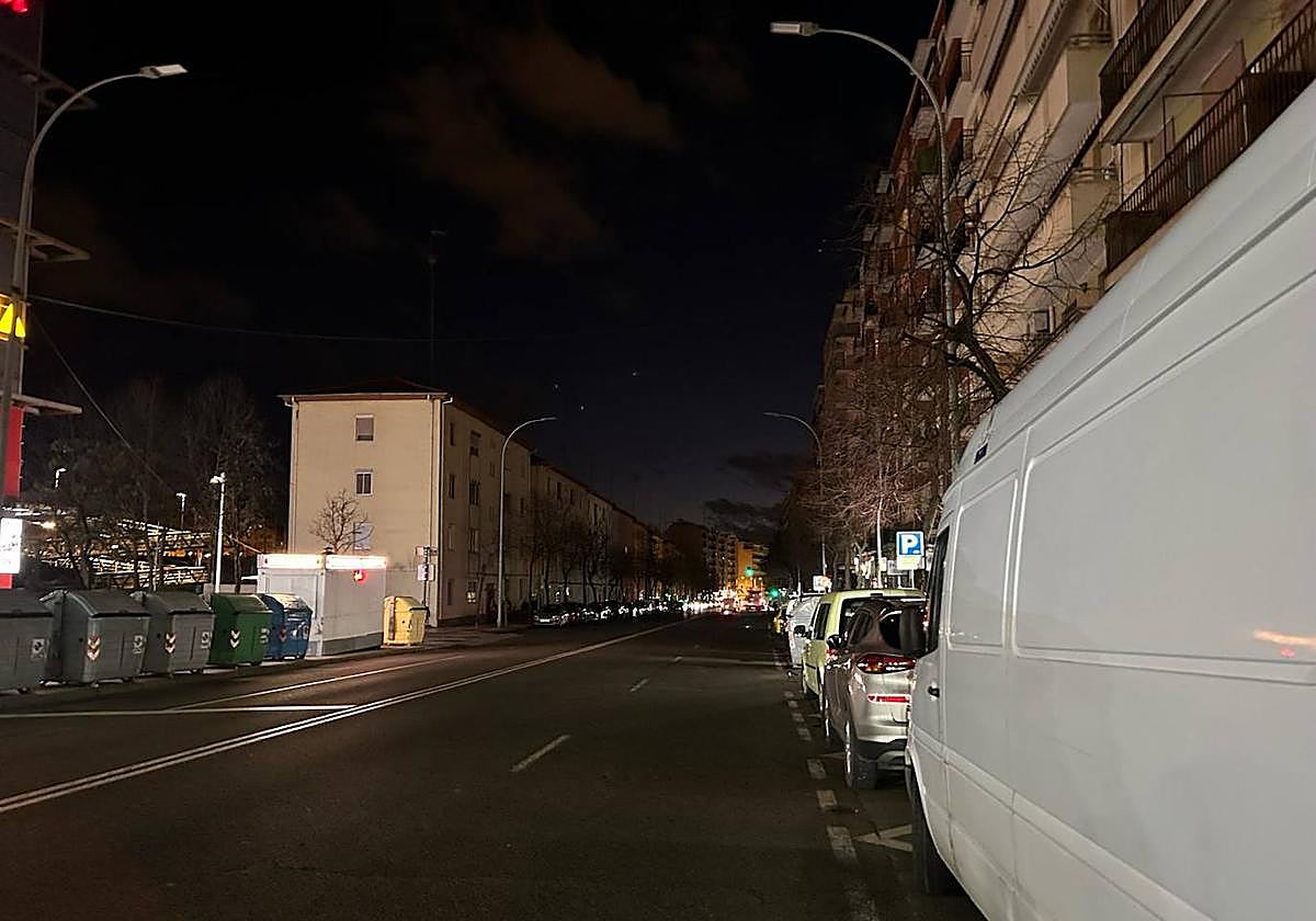 Imagen del paseo de la Estación.