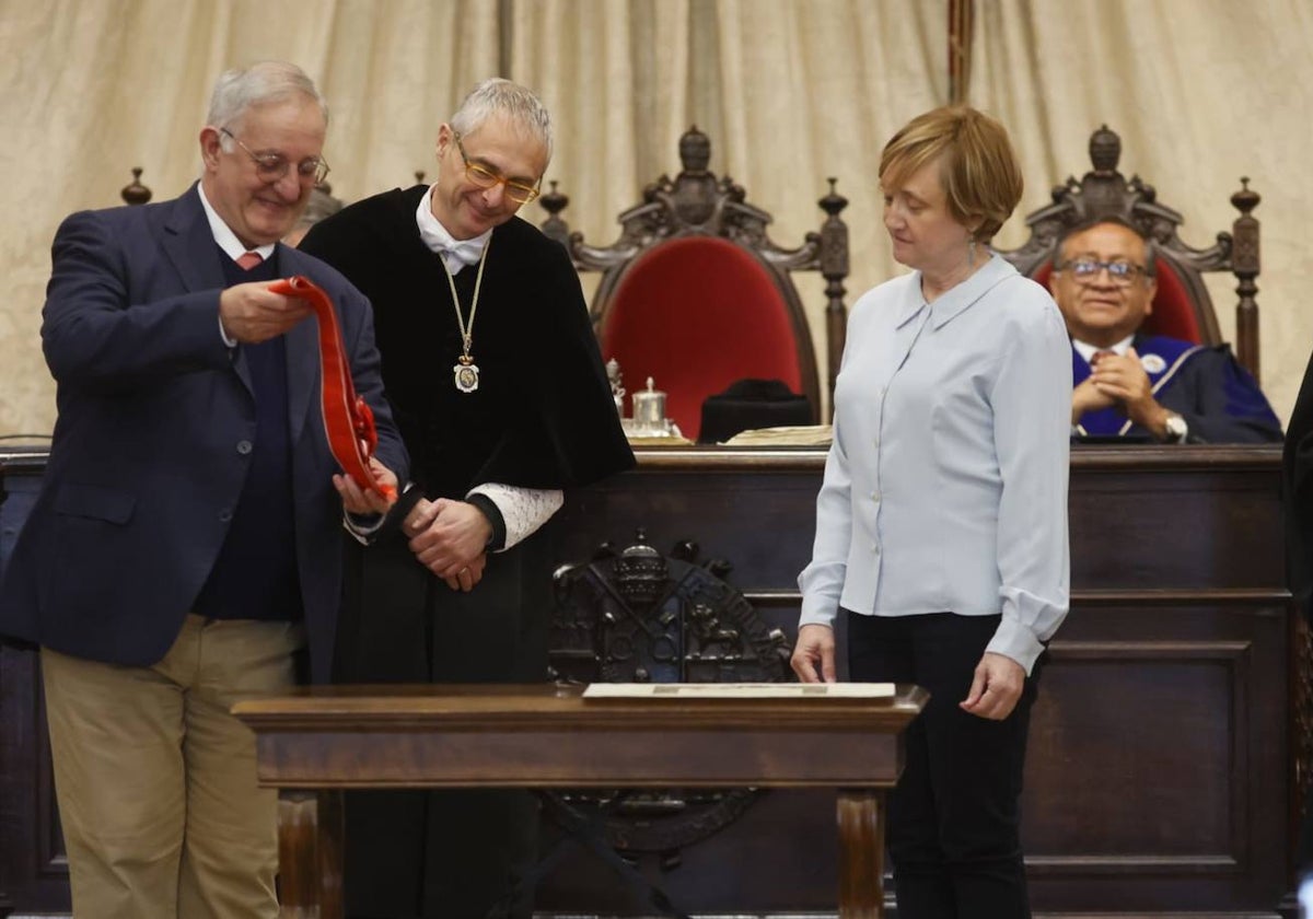 Todas las imágenes del emotivo &#039;honoris causa&#039; a Unamuno