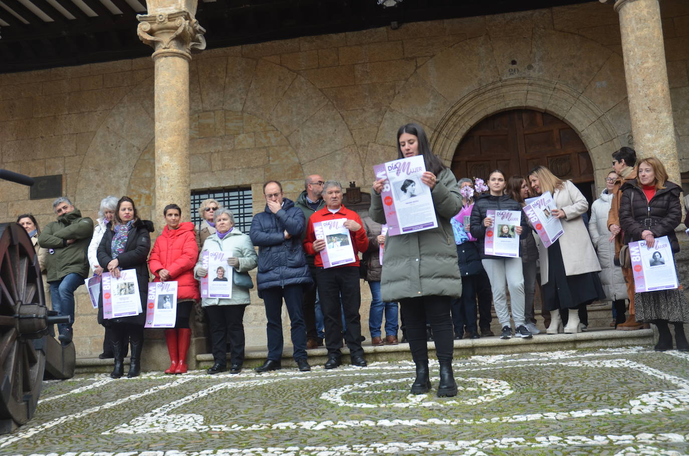 Ciudad Rodrigo reivindica la valía de las mujeres en el 8M