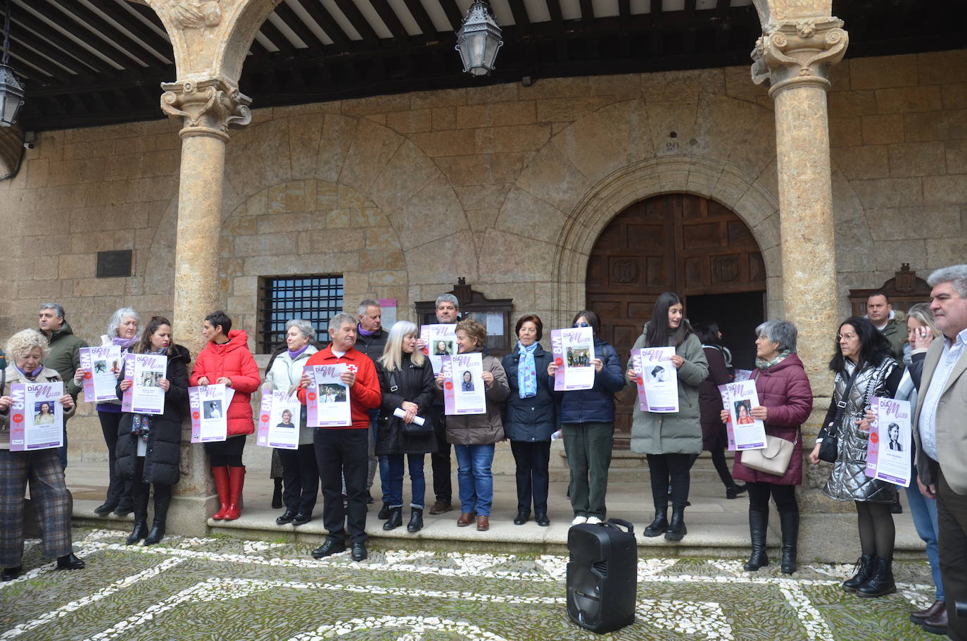 Ciudad Rodrigo reivindica la valía de las mujeres en el 8M