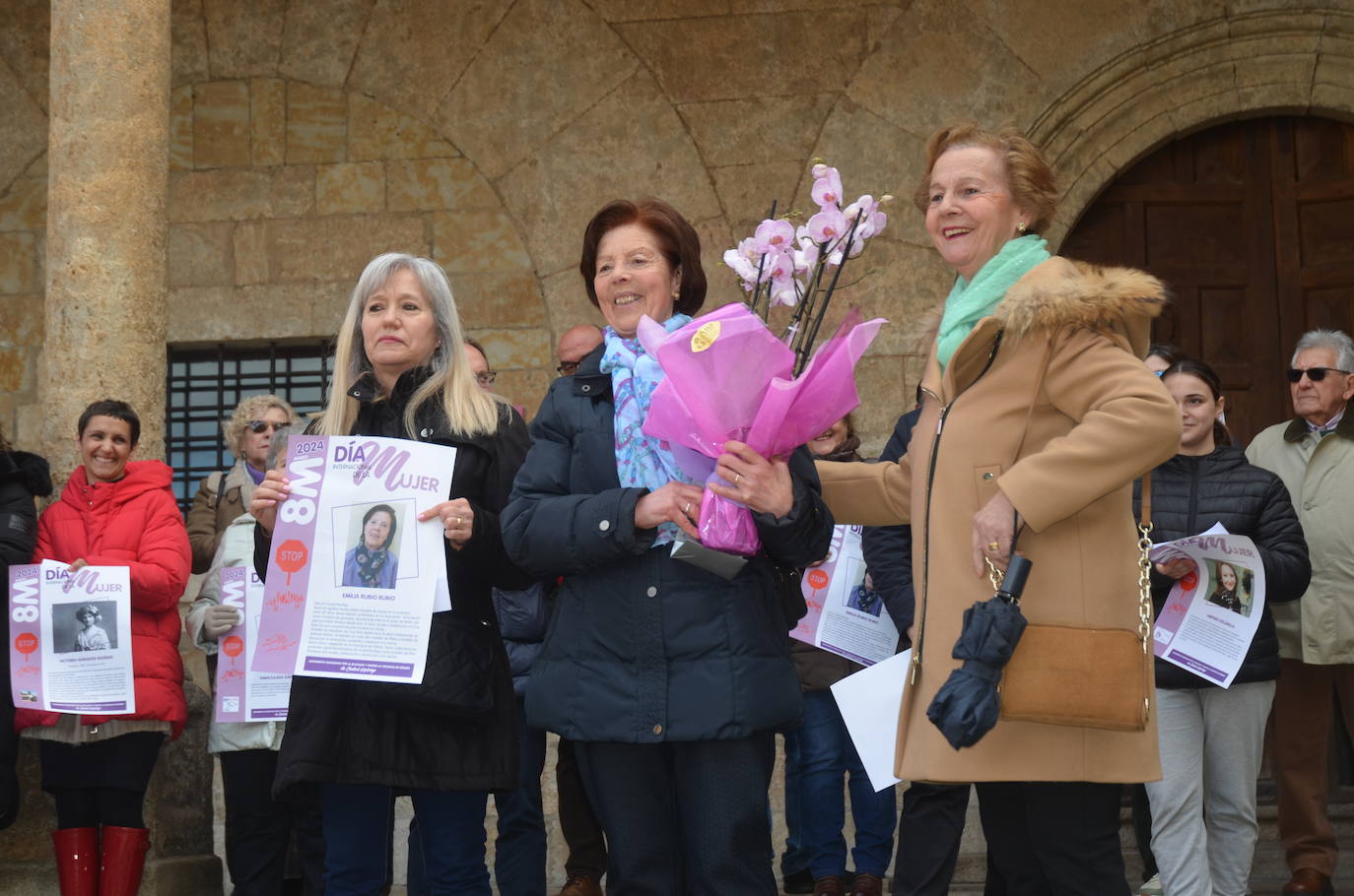 Ciudad Rodrigo reivindica la valía de las mujeres en el 8M