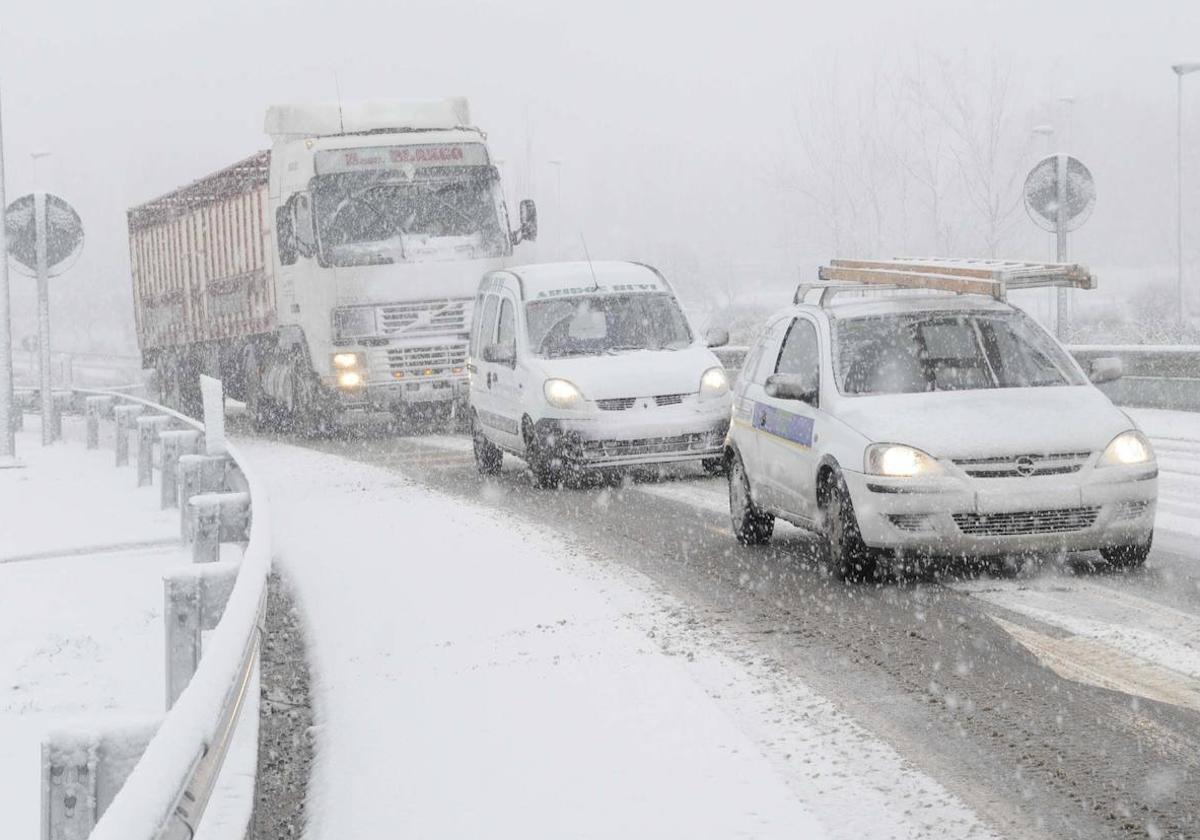 La AEMET actualiza la fase de alerta por nieve en Salamanca