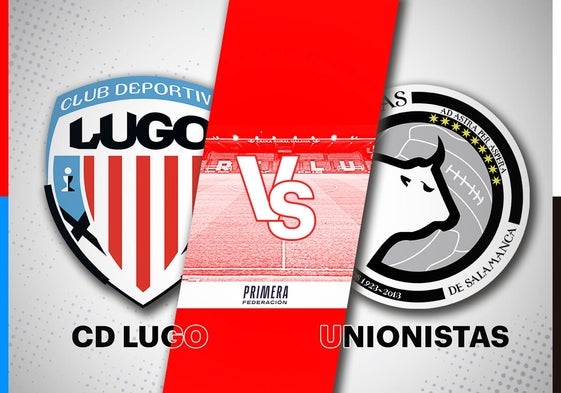 CD Lugo - Unionistas: horario y dónde ver hoy en TV el partido