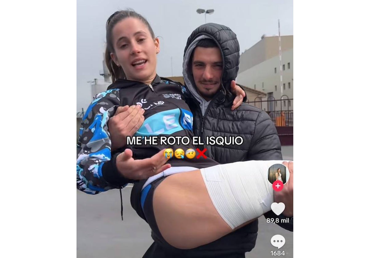 Vídeo de TikTok de Isabel María.