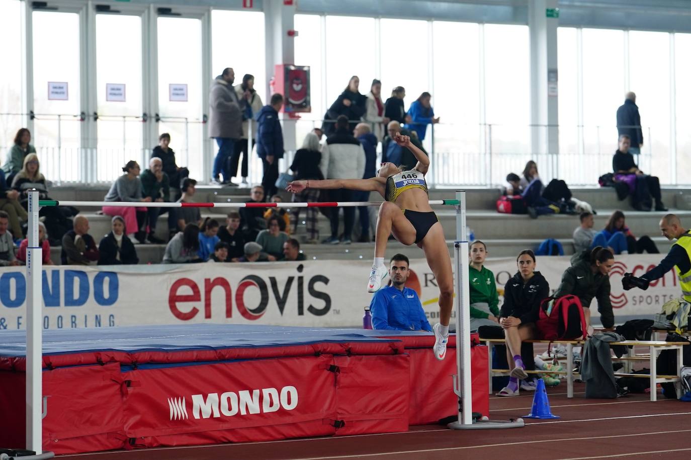 El Nacional sub 20 short track termina en Salamanca con doble récord de España en los 60 metros