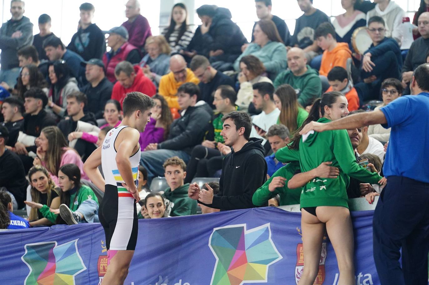 El Nacional sub 20 short track termina en Salamanca con doble récord de España en los 60 metros