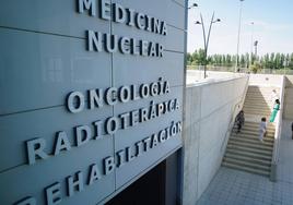 Acceso directo a la zona de Oncología Radioterápica en el Hospital de Salamanca.