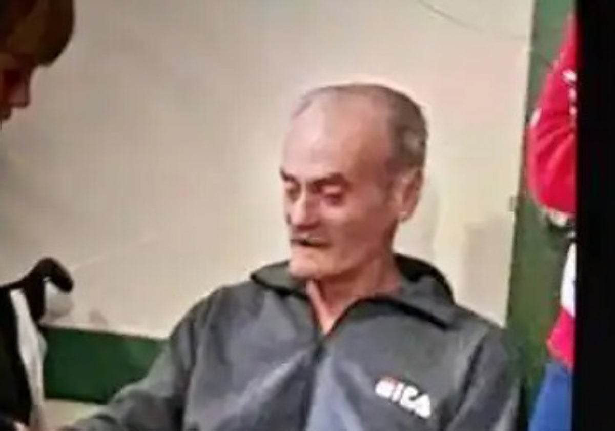 El desaparecido Gabriel Martín, de 68 años.