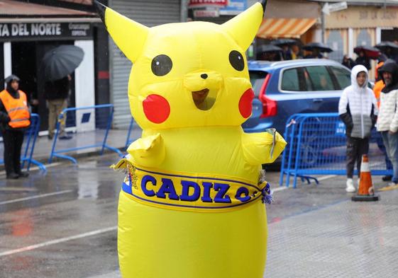 El Pikachu salmantino talismán para el Cádiz.
