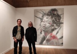 Rómulo Royo y Luis Royo firman esta exposición en el Centro Cultural Hispano Japonés.