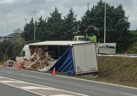 Una imagen del lugar accidentado.