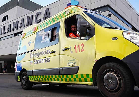 Una ambulancia de Emergencias Sanitarias.