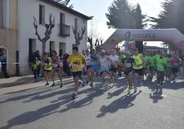 Imagen de la salida de la carrera del año pasado.