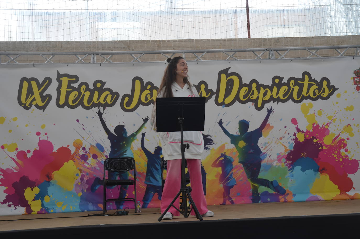 Nereida Sanchón hace explotar Tamames en la IX Feria Jóvenes Despiertos