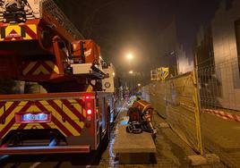 Imagen de un camión de Bomberos de Salamanca.