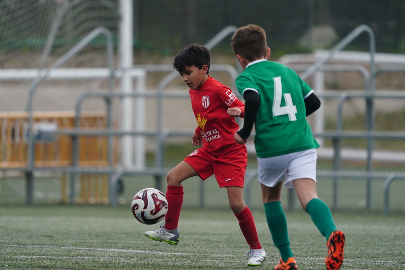 Las mejores imágenes de la jornada 19 del fútbol base en Salamanca