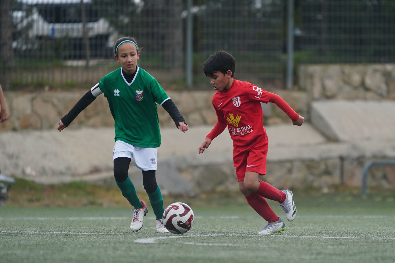 Las mejores imágenes de la jornada 19 del fútbol base en Salamanca