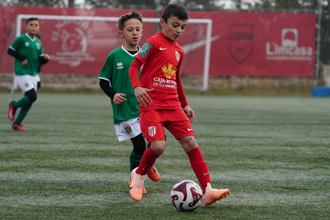 Las mejores imágenes de la jornada 19 del fútbol base en Salamanca