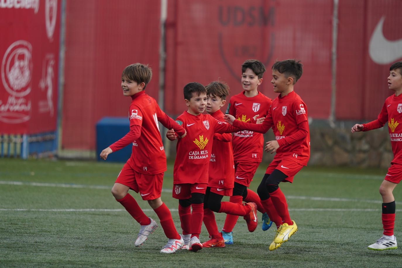 Las mejores imágenes de la jornada 19 del fútbol base en Salamanca