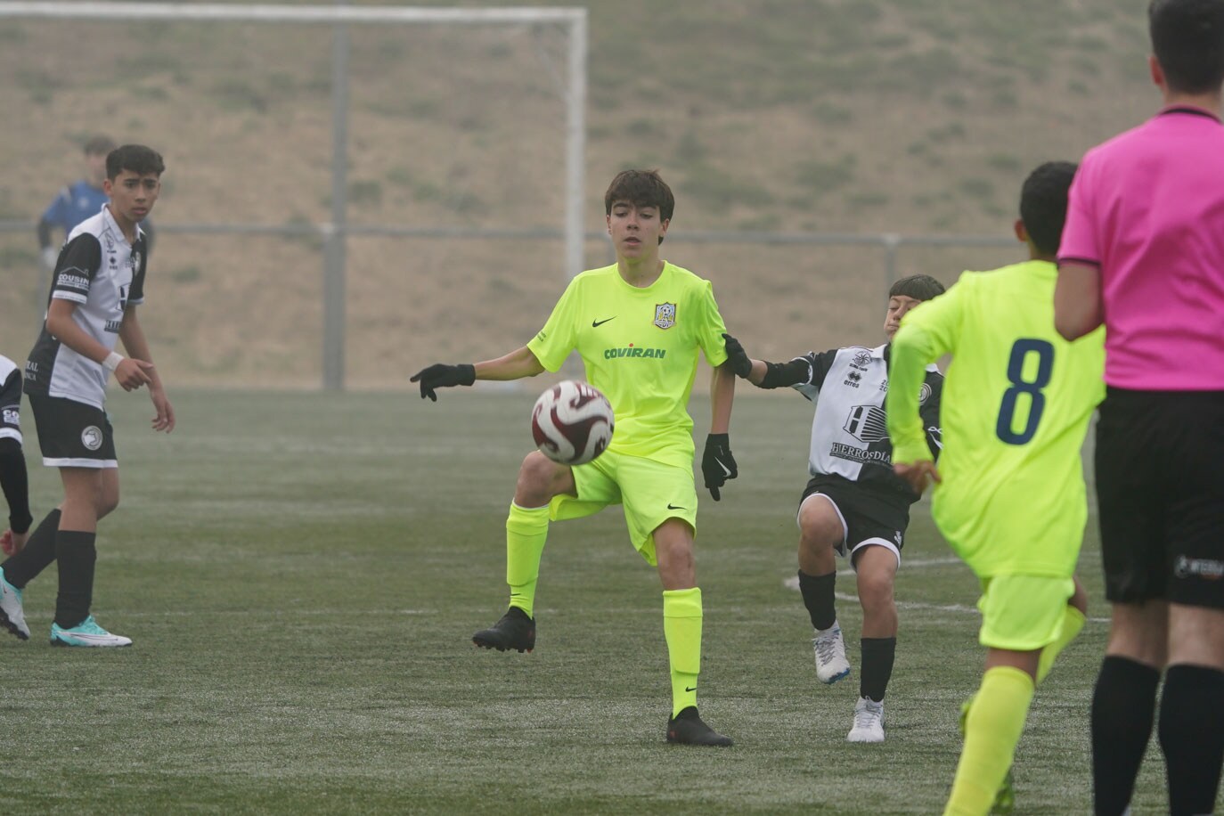 Las mejores imágenes de la jornada 19 del fútbol base en Salamanca