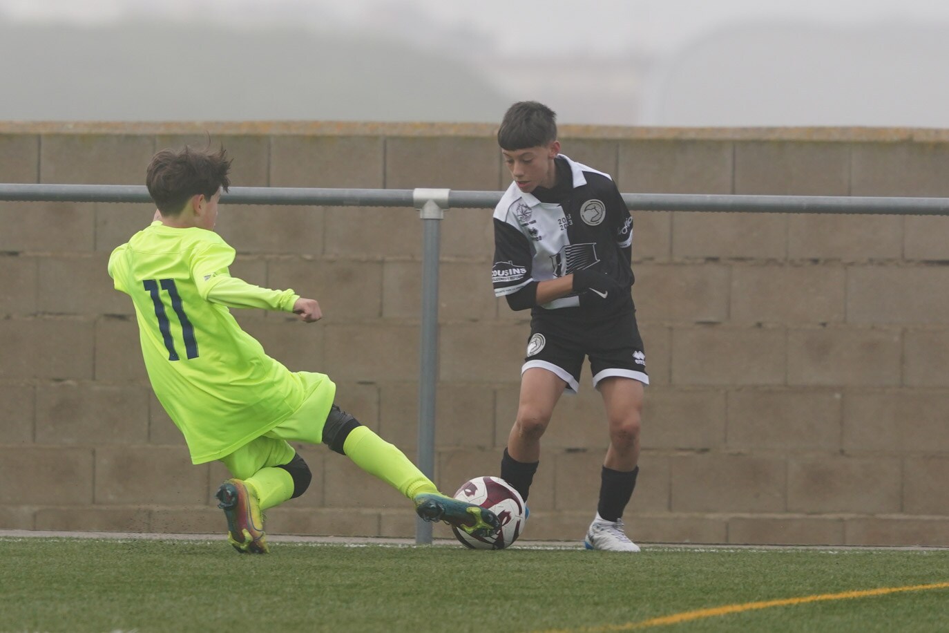 Las mejores imágenes de la jornada 19 del fútbol base en Salamanca