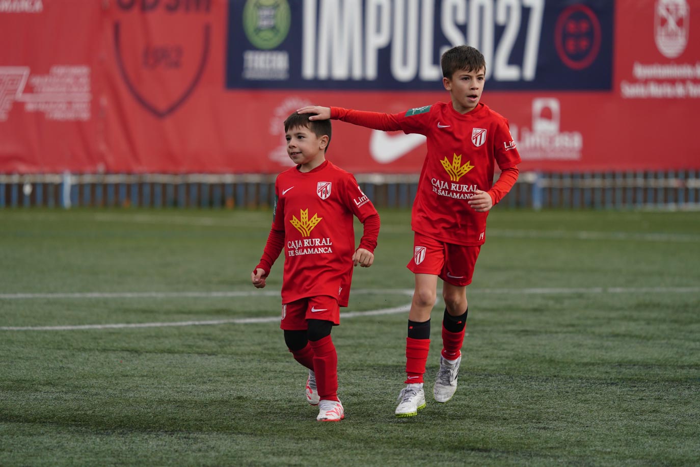 Las mejores imágenes de la jornada 19 del fútbol base en Salamanca