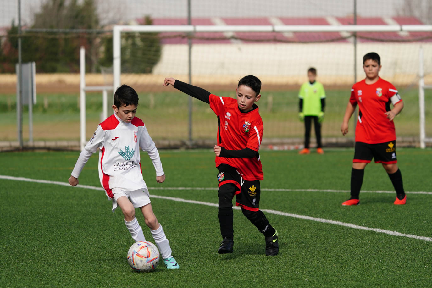 Las mejores imágenes de la jornada 19 del fútbol base en Salamanca