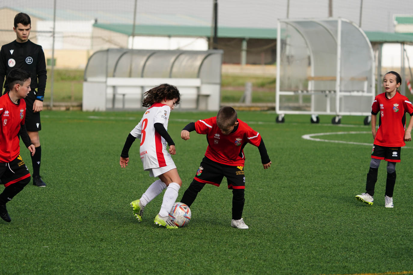 Las mejores imágenes de la jornada 19 del fútbol base en Salamanca