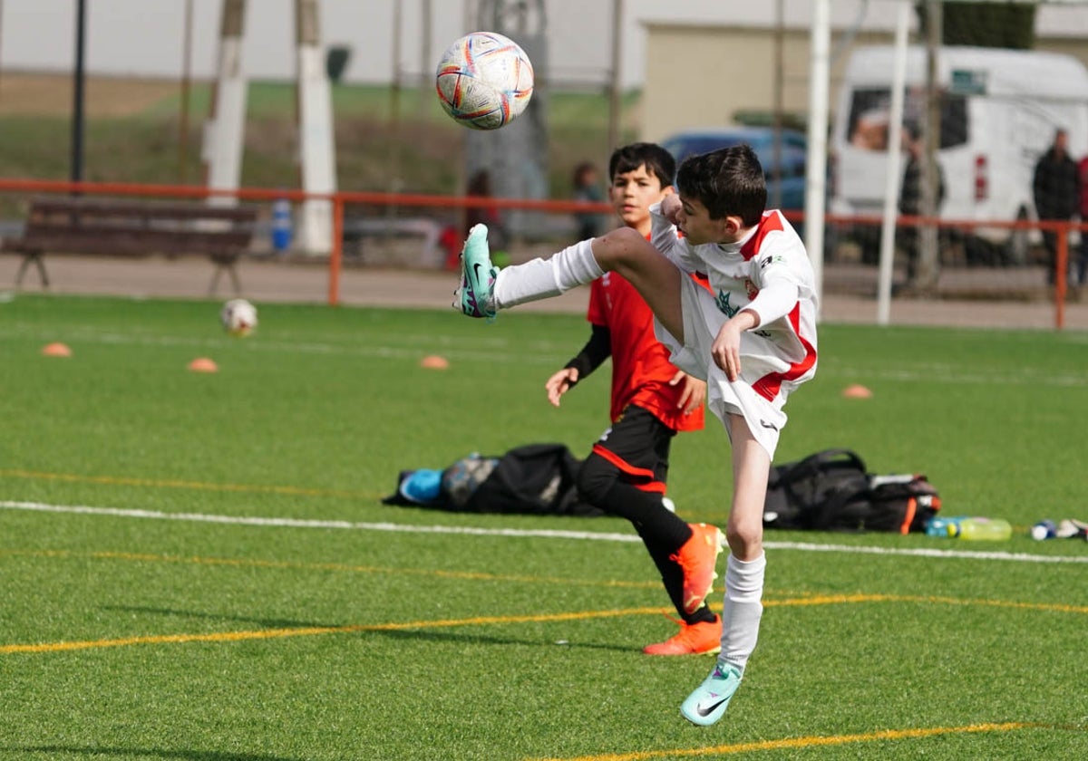 Las mejores imágenes de la jornada 19 del fútbol base en Salamanca