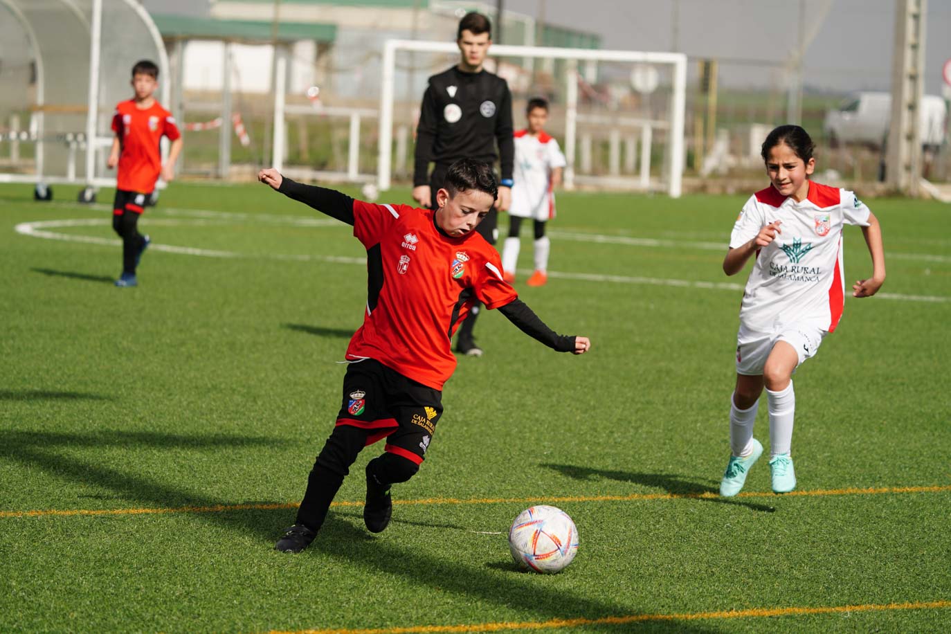 Las mejores imágenes de la jornada 19 del fútbol base en Salamanca