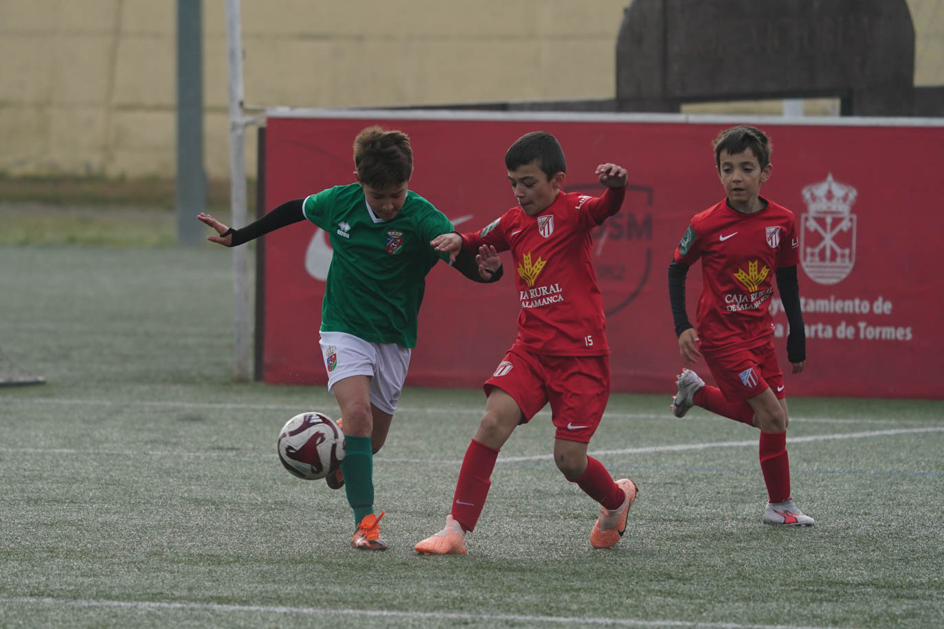 Las mejores imágenes de la jornada 19 del fútbol base en Salamanca