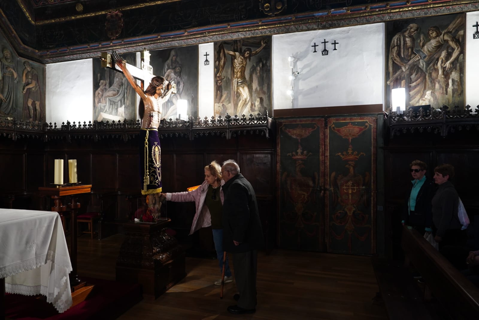 Devoción centenaria al Cristo de los Milagros