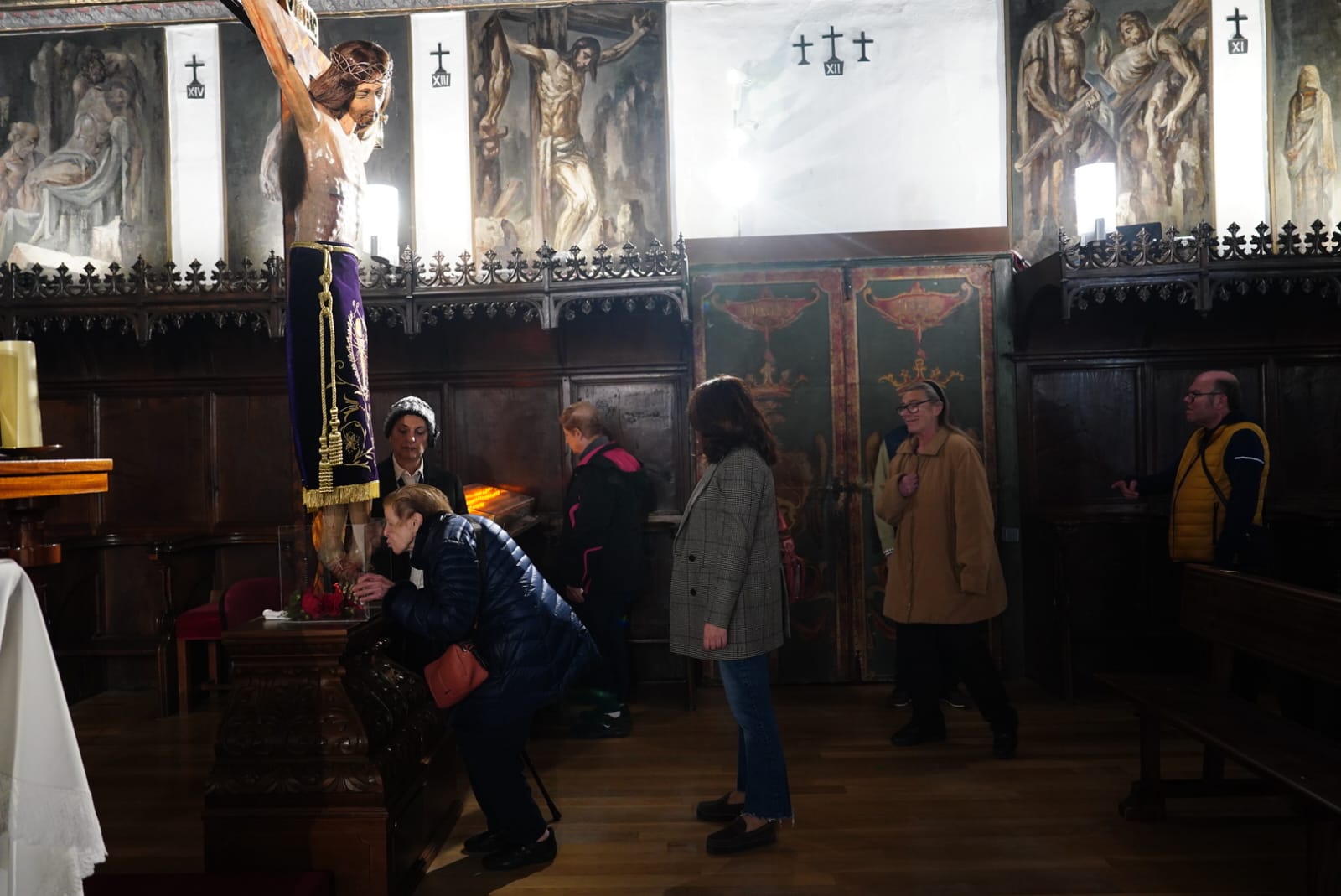 Devoción centenaria al Cristo de los Milagros