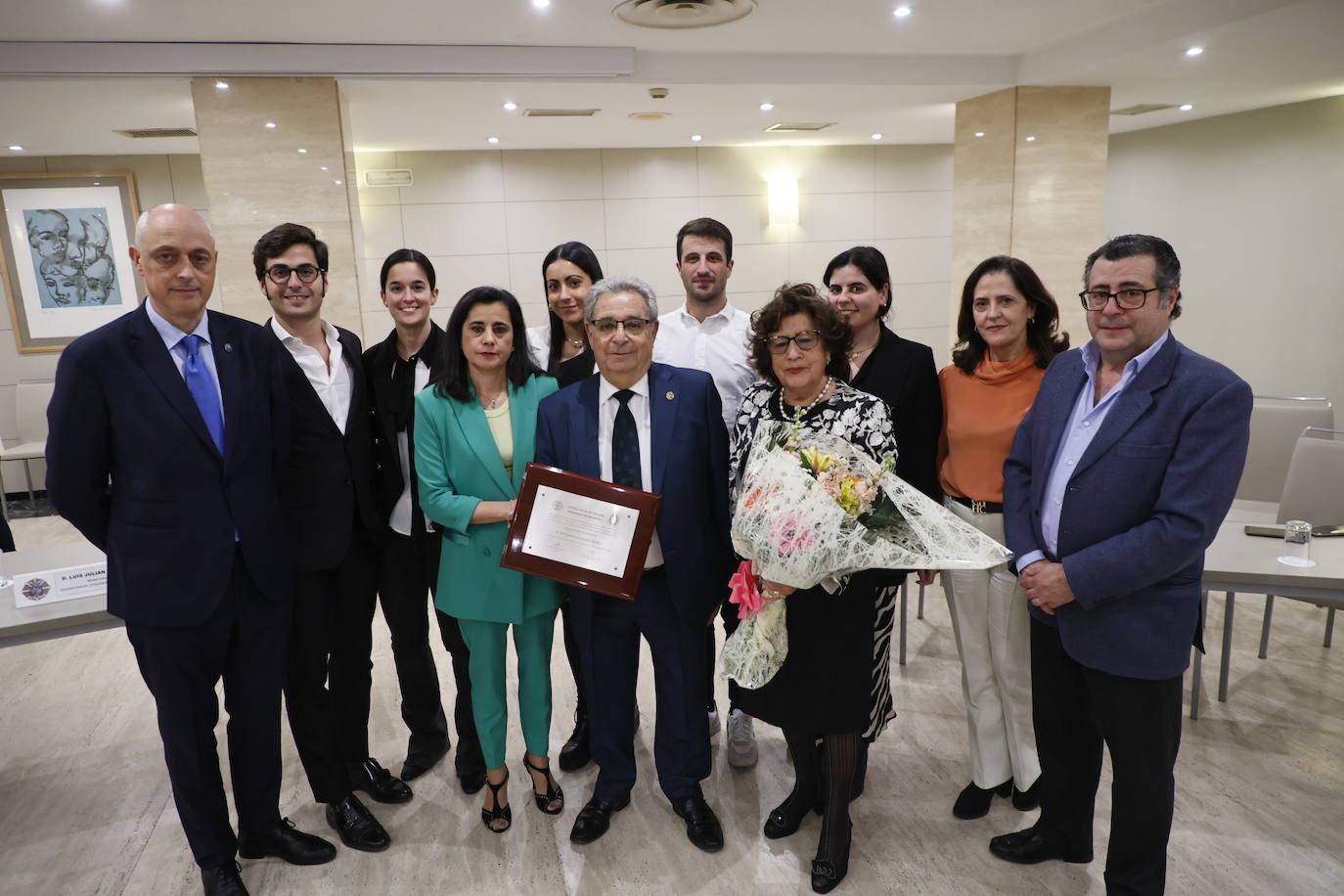 El Colegio de Titulares Mercantiles homenajea a Esteban Iglesias Pérez