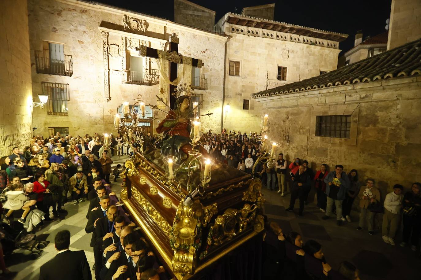 Arranca la Semana Santa con la salida de la Virgen de los Dolores