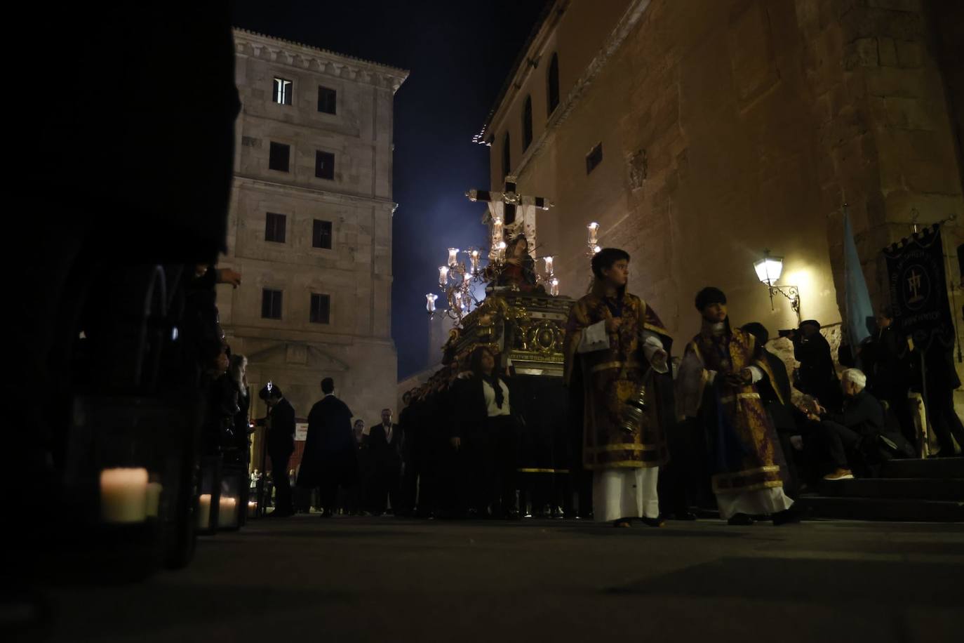 Arranca la Semana Santa con la salida de la Virgen de los Dolores