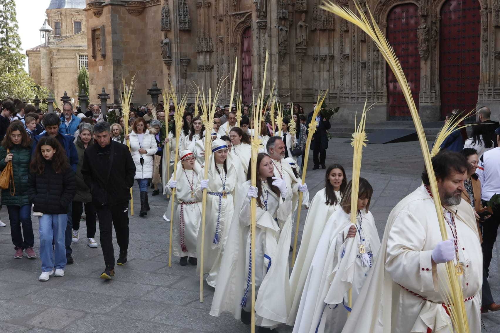 Las mejores imágenes de la procesión de La Borriquilla en Salamanca