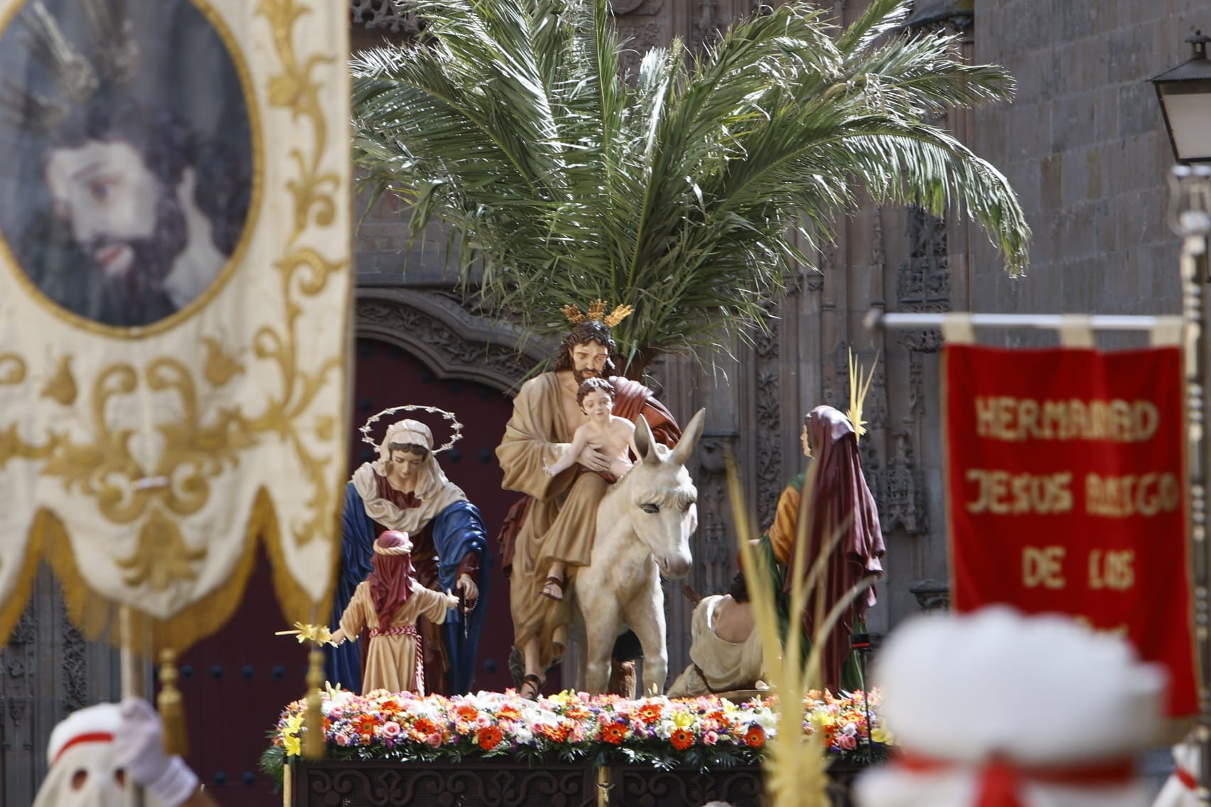 Las mejores imágenes de la procesión de La Borriquilla en Salamanca