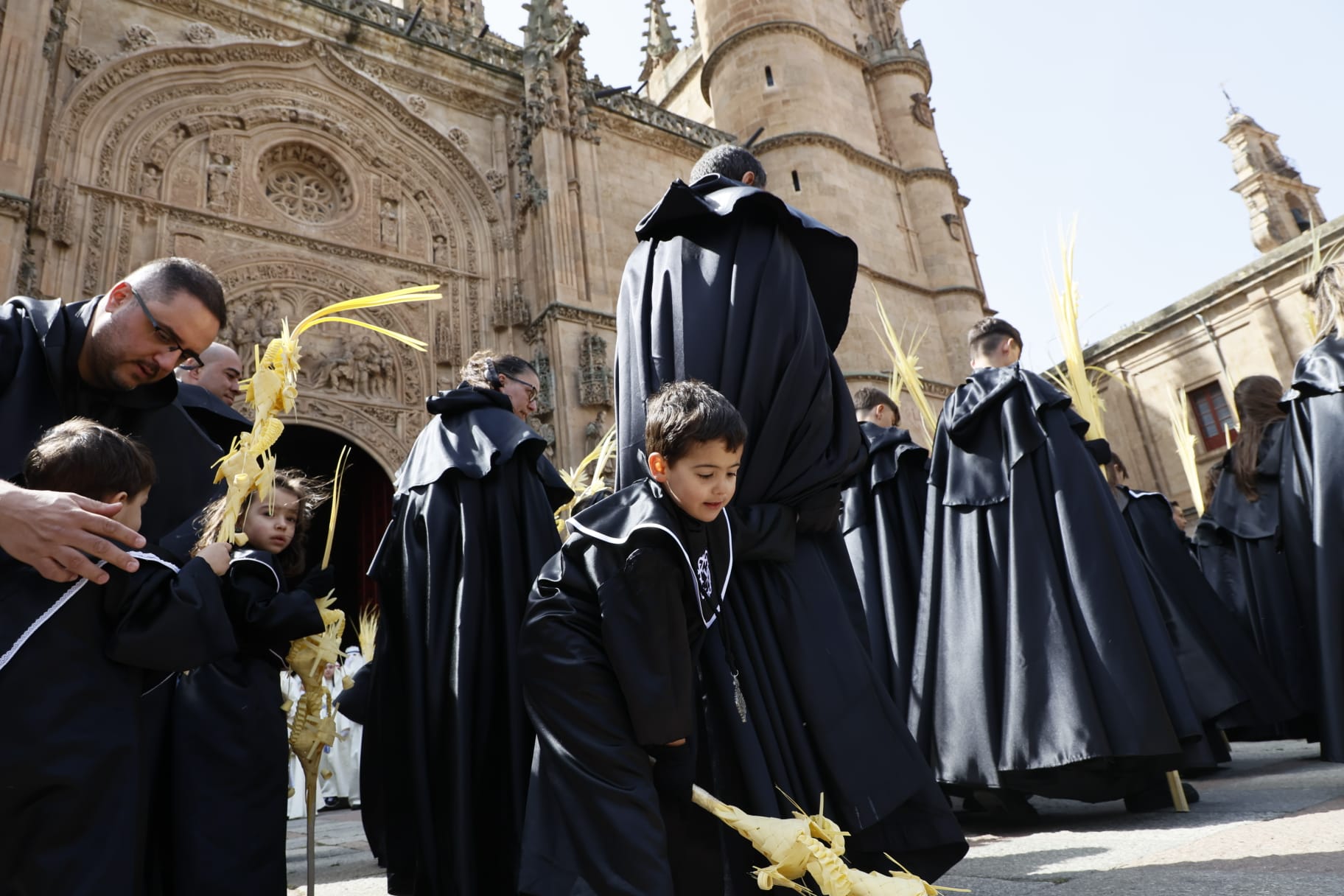 Las mejores imágenes de la procesión de La Borriquilla en Salamanca