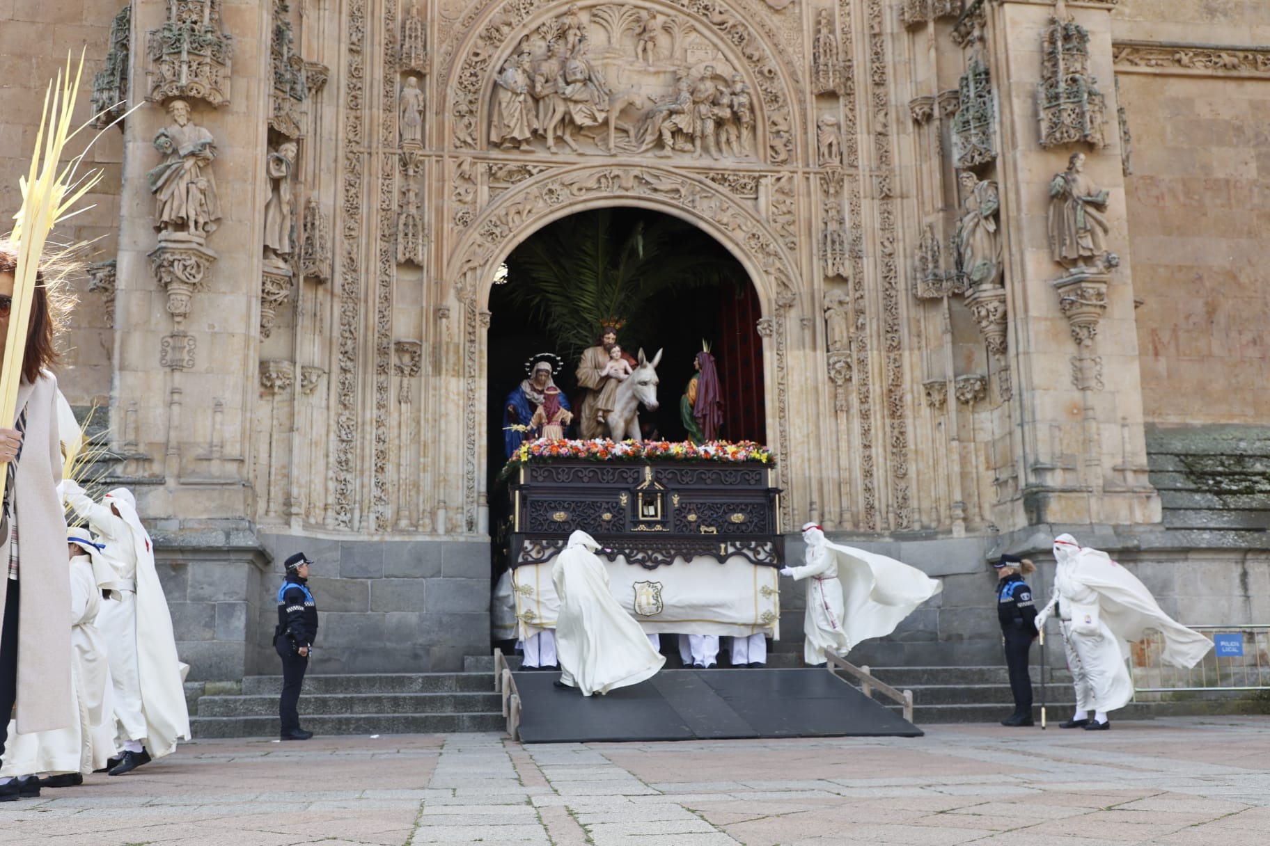 Las mejores imágenes de la procesión de La Borriquilla en Salamanca