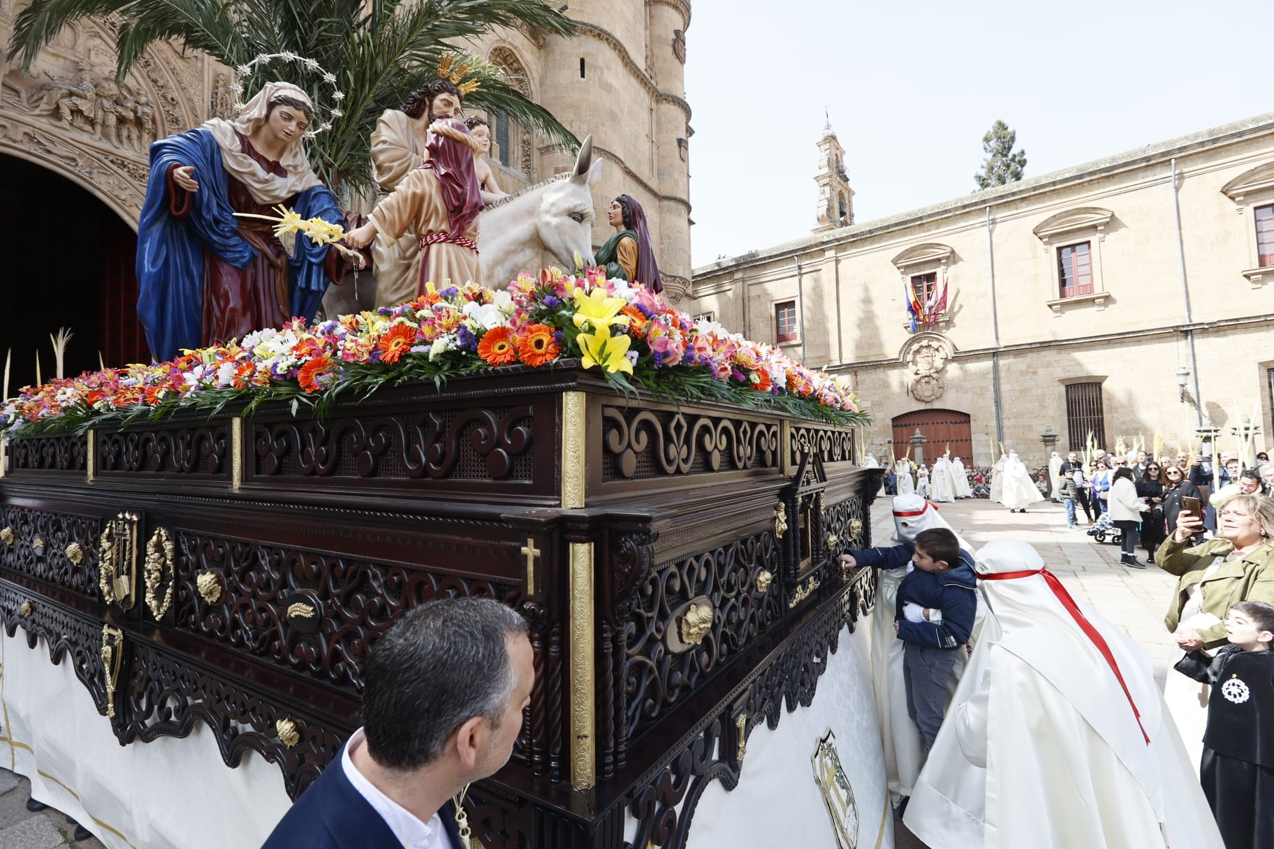 Las mejores imágenes de la procesión de La Borriquilla en Salamanca