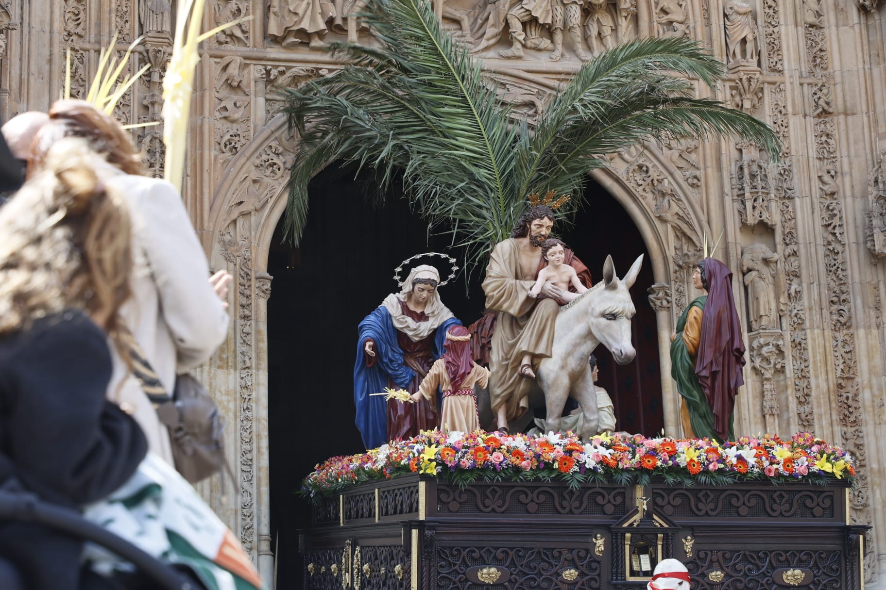 Las mejores imágenes de la procesión de La Borriquilla en Salamanca